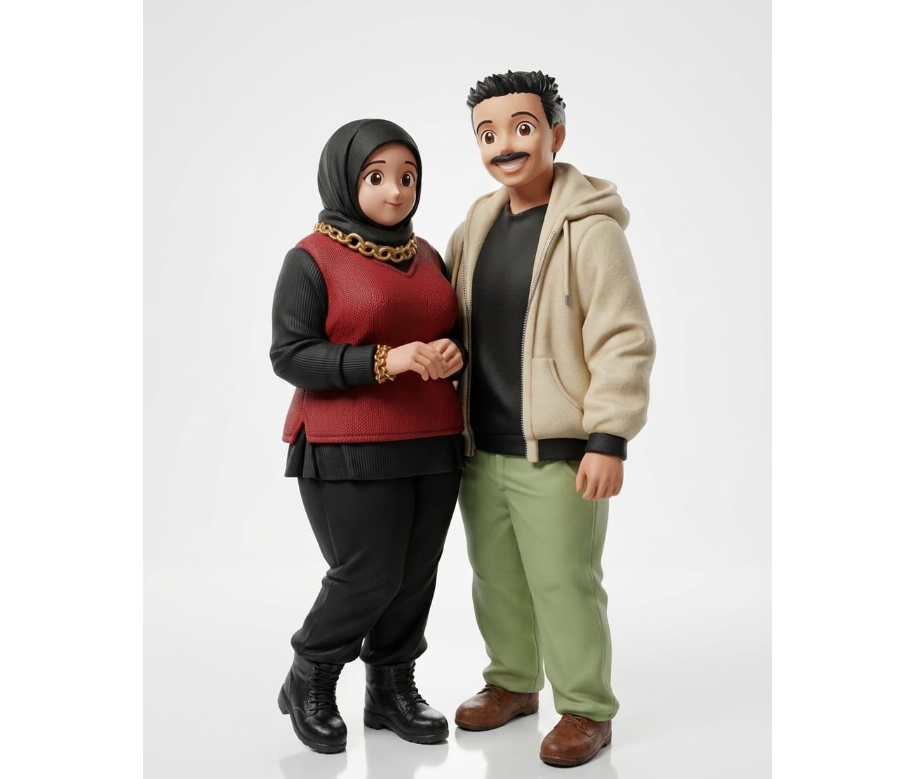 تمثال الزوجين الثنائي